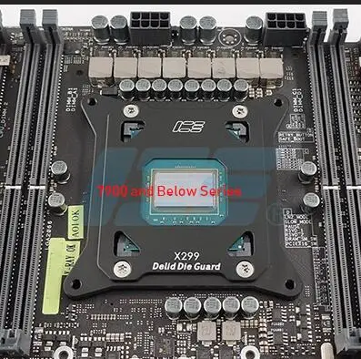 7900 Below Series IceMan кулер X299 процессор открытая крышка протектор 7820 7900 7920 - Цвет: 7900 Below Series