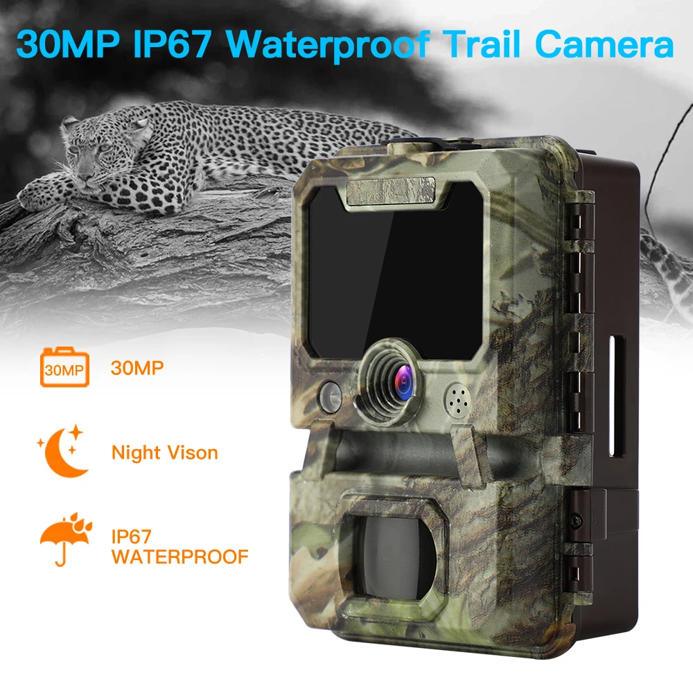 2 Pack BOBLOV 18MP 1080P IR Night Vision Wildlife Scouting Trail Hunting Camera 
