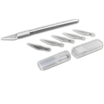 

Pottery Tools Stainless Steel Precision Knife Sculpture Sludge Carving Polymer Clay Mold Making Polymer Ceramic Tool