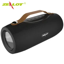 ZEALOT S29 портативный bluetooth-динамик супер бас сабвуфер fm-радио беспроводной внешний динамик+ блок питания+ фонарик+ MP3-плеер
