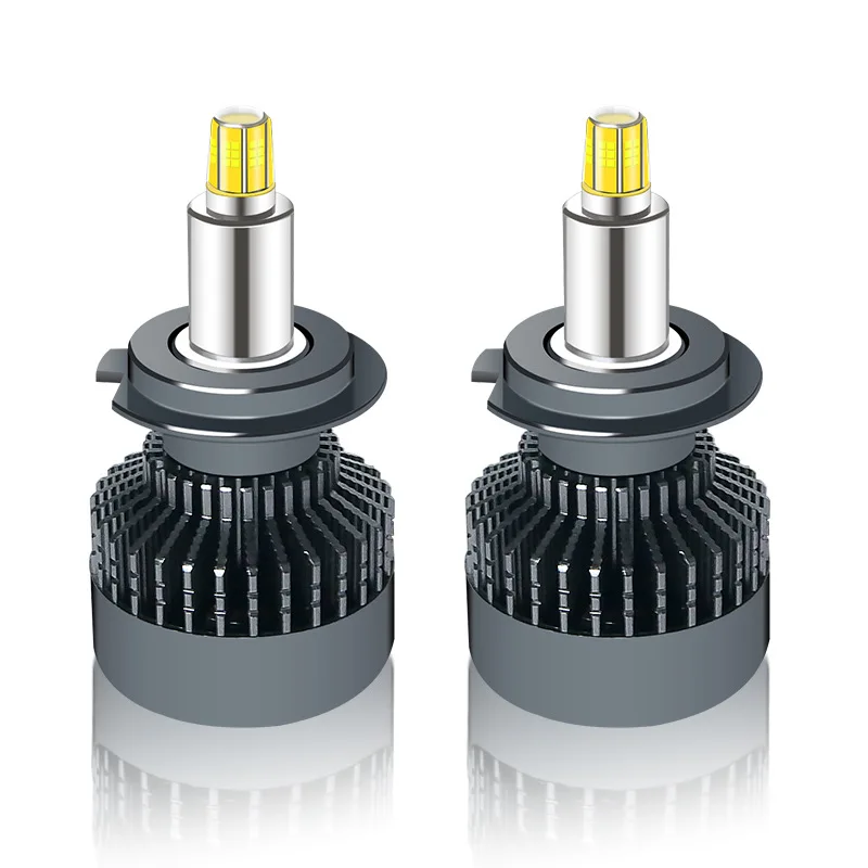 360 Six-Sided Luminous LED Lamp Headlight bulb h7 h11 led canbus car light hb3 hb4 headlight h1 9012 12v 42w/pc | Автомобили и