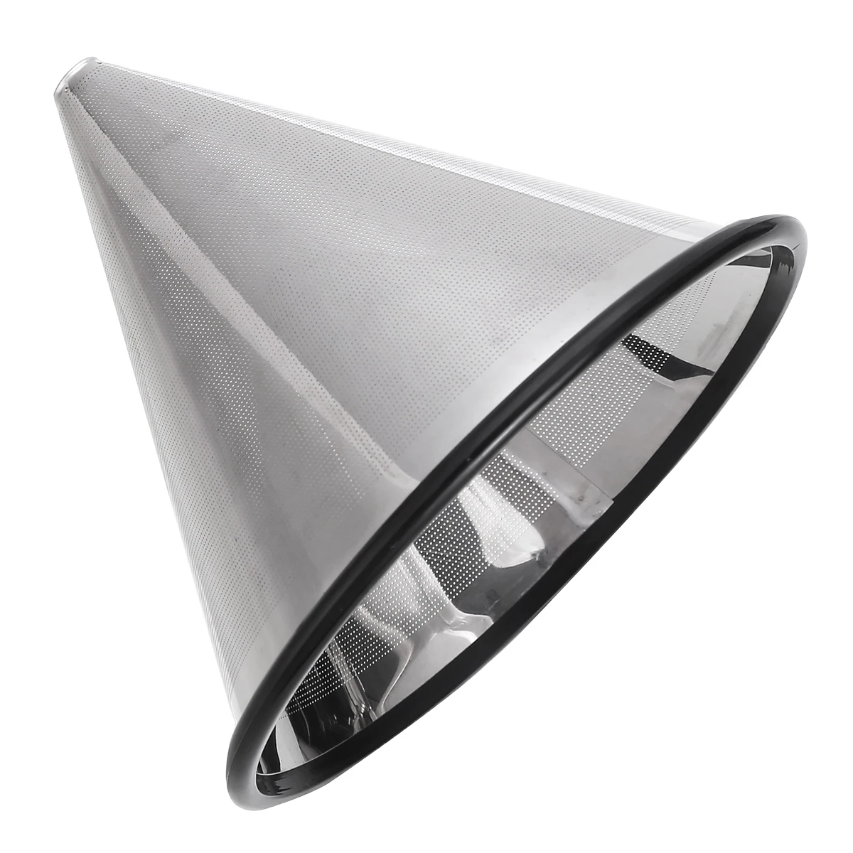 90mm Coffee Filter Funnel Coffee Pour Over Stainless Steel Mesh Cone Dripper Teaware Coffeeware Supplies Reusable Single Layer