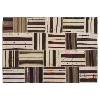 

Handmade Multicolor Vintage Patchwork Rug Area Rug 160x230 Cm-5'3''X7'7''