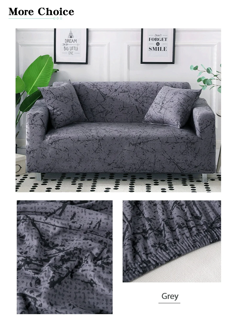 Solid Color Sofa Cover Big Elasticity Stretch Couch Cover Loveseat Sofa Corner Sofa Towel Furniture Cover 1/2/3/4 Seater