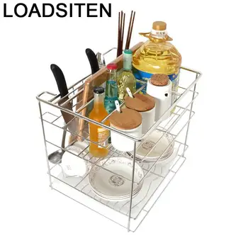 

Dish Drainer Alacena Para Organizar Cestas Corredera Drawer for Stainless Steel Cuisine Rack Organizer Kitchen Cabinet Basket