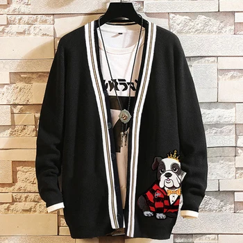 

Man Plus size 8XL 7XL 6XL Knitted Sweaters Fashion Men Pullover Warm Cotton Sweaters Man Casual Knitwear Plus Size