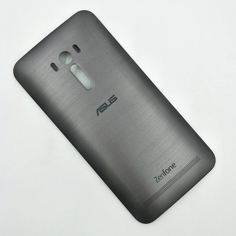 Задний корпус, задняя дверца-Крышка для Asus Zenfone selfie ZD551KL, пластиковые запасные части, чехол с кнопкой питания 5,5 дюйма