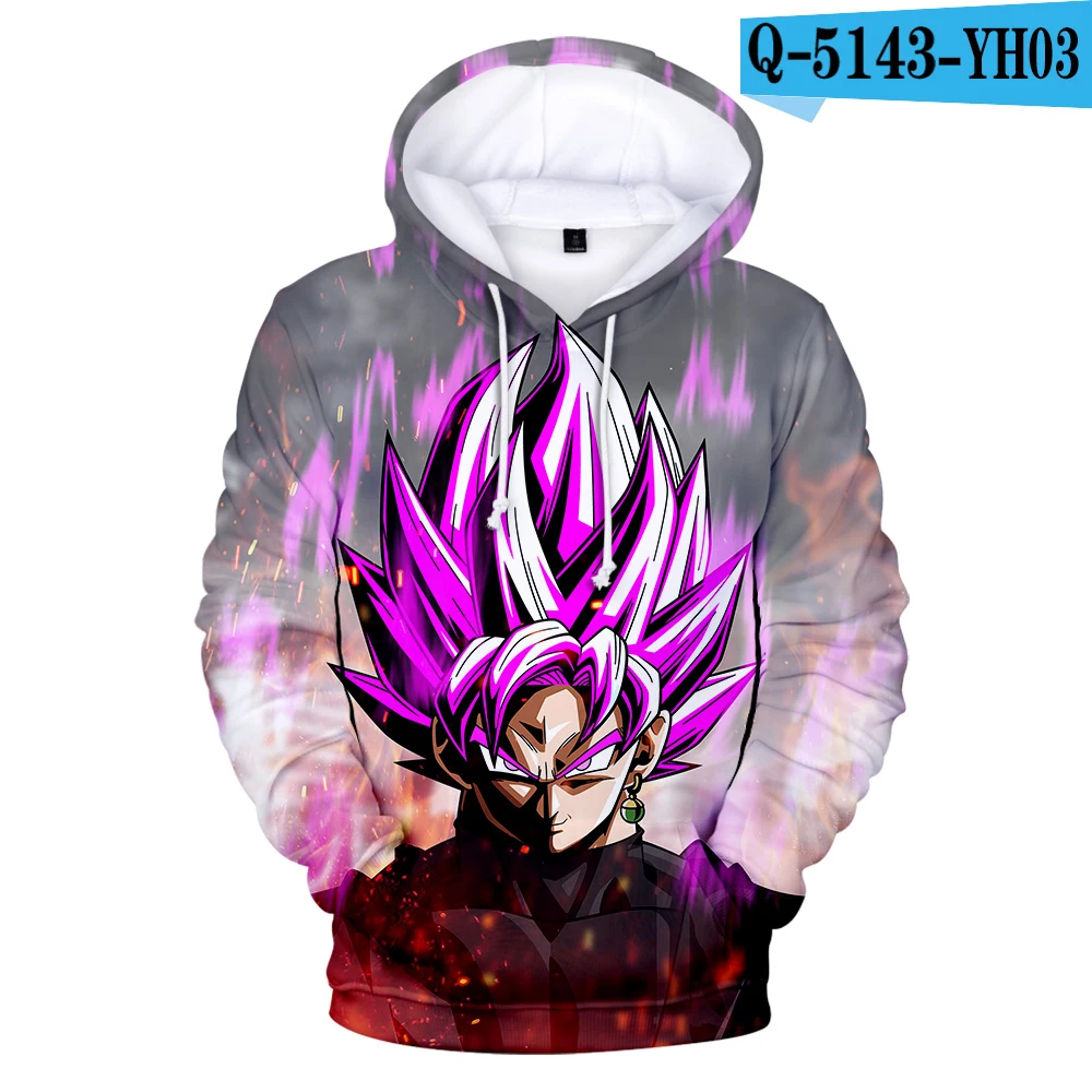 01 3D Аниме Толстовка Dragon Ball Z с карманом, толстовки с капюшоном, Poleron Hombre, уличная одежда, Sudadera Dragon Ball, толстовка с капюшоном, мужская куртка - Цвет: 01