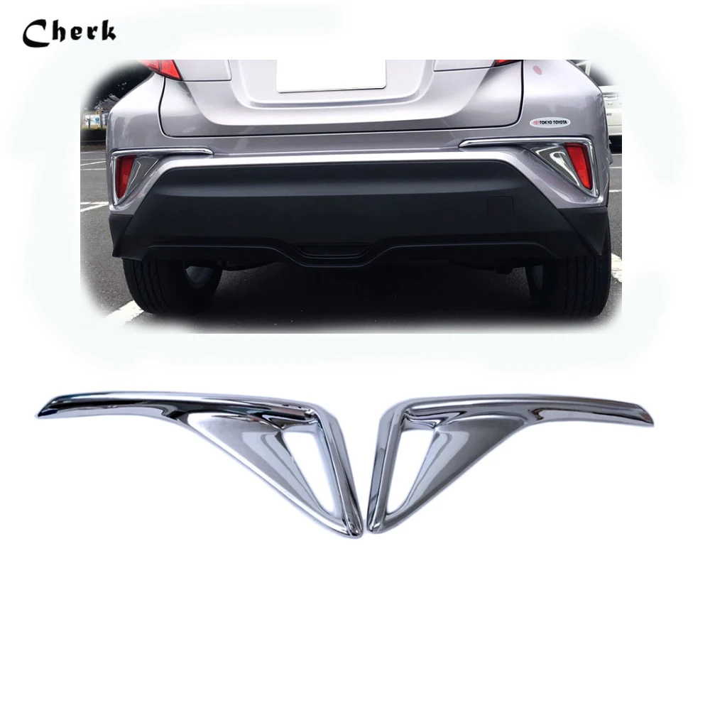 Накладка для задних противотуманных фар Toyota C HR CHR 2016 2017 2018 отделка задним