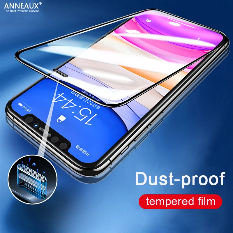 Закаленное стекло с полным покрытием для iPhone 13 12 11 Pro XS Max защита экрана 7 8 6 6S Plus Mini