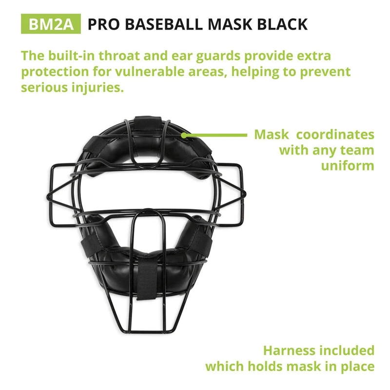 Бейсбольная защитная маска Софтбол стальная рамка оборудование для защиты головы