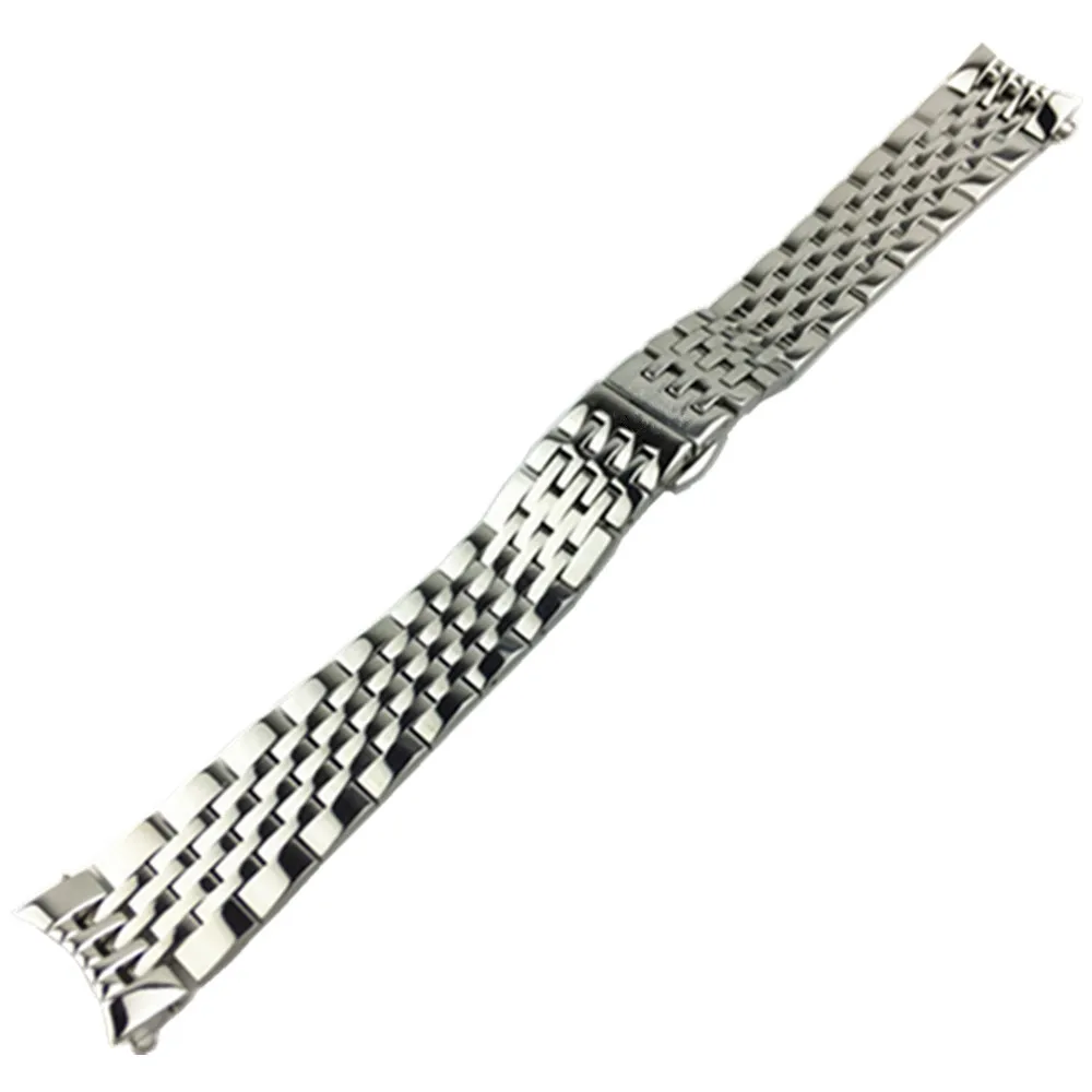 Ремешок для часов Tissot 1853 T41 ремешок из нержавеющей стали с пряжкой бабочкой 19 мм 20