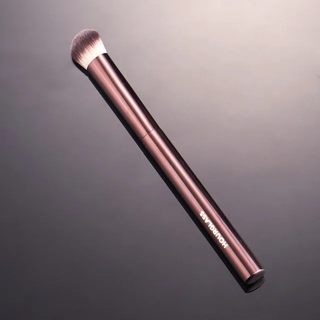 HOURGLASS Full Set Of Makeup Brushes Blush Powder Foundation Contour Eye Shadow Concealer EyeLiner Smudger Metal Handle Brushes Vinash