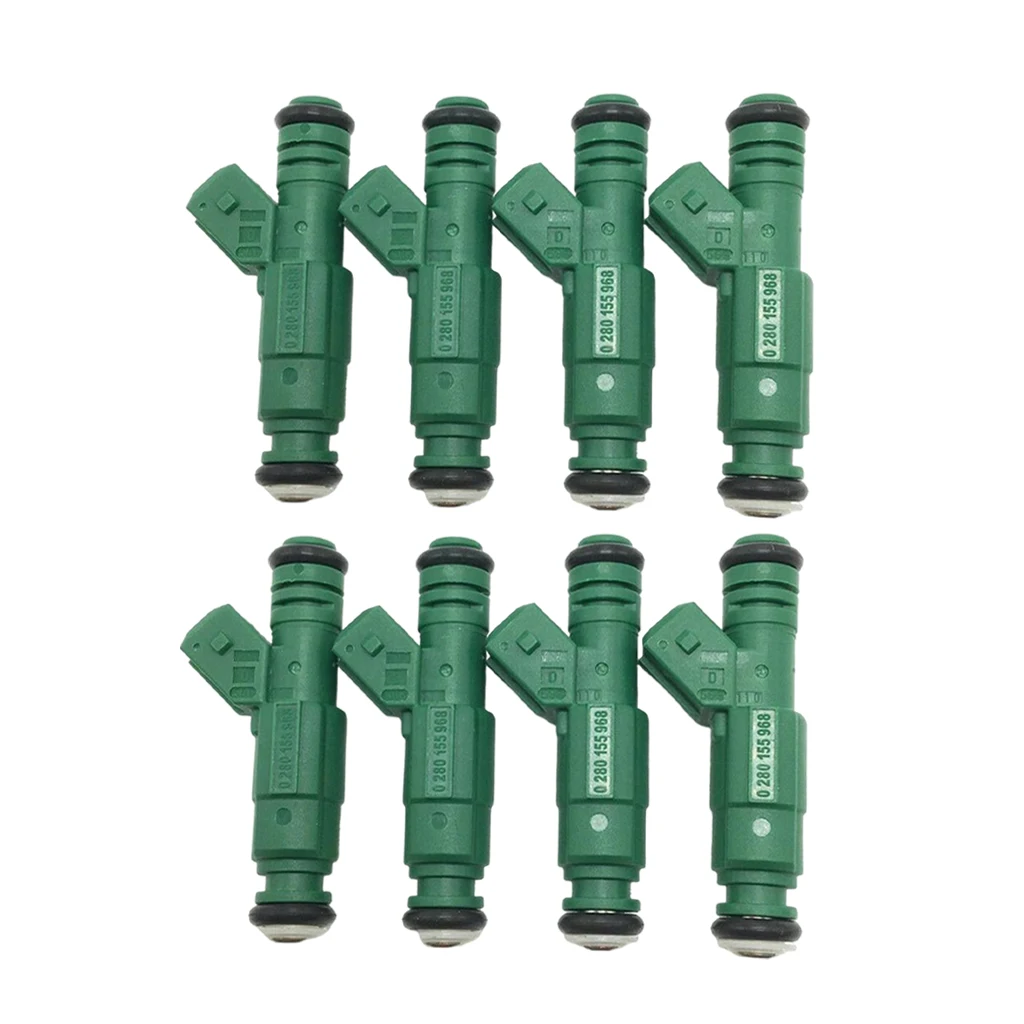 8 Pcs Car Fuel Injector Nozzles 0280155968 For Bosch Lt1 For Mustang