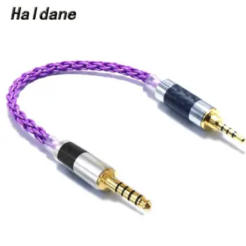 

Haldane HIFI 2.5mm TRRS Balanced Male to 4.4mm Balanced Male Audio Adapter Cable 4.4mm to 2.5mm TRRS Balance Cable（purple）
