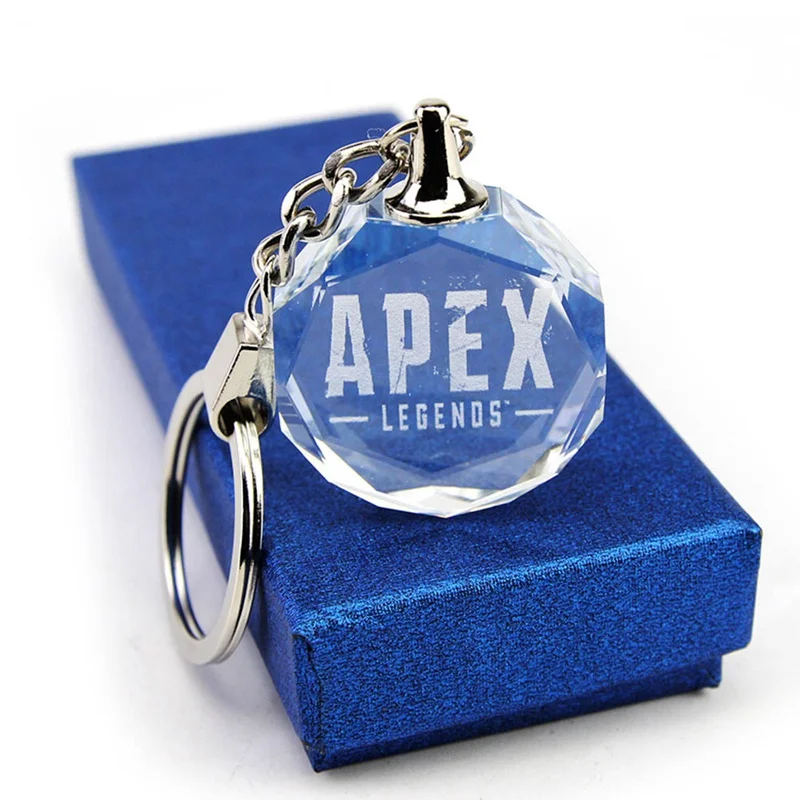 

APEX LEGEND GAMES Crystal Keychains Key Ring for Wedding Birthday Gifts