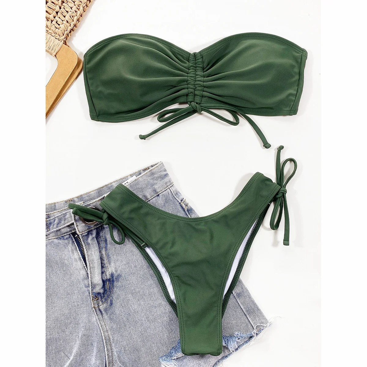 Bandeau Bikinis 2022      ش   Bather Ű Ʈ 