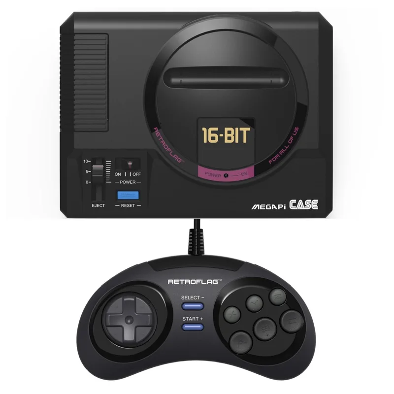 Чехол MEGAPi Retroflag/игровой контроллер функциональная кнопка для Raspberry Pi 3 B Plus 3B + / 3B/2B