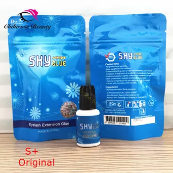 

5 bottles/lot fastest Korea Sky Glue 1-2s dry time Most Powerful S+ for Eyelash Extensions MSDS Adhesive lasting 6-7 weeks
