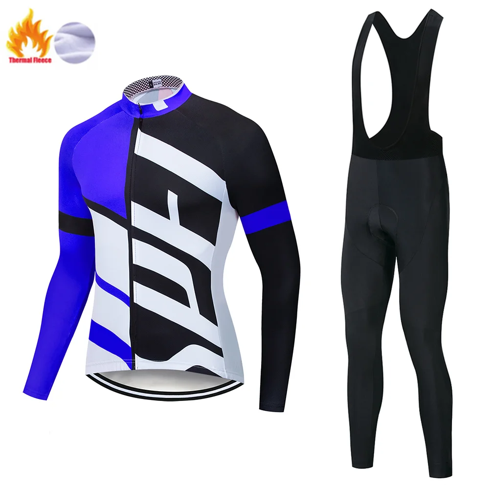 Jerseys and pants Велокофты профессиональная команда специализируется на зимнем флисе одежда для велоспорта MTB велокомбинезоны комплект Ropa Ciclismo триатлон - Цвет: Jerseys and pants