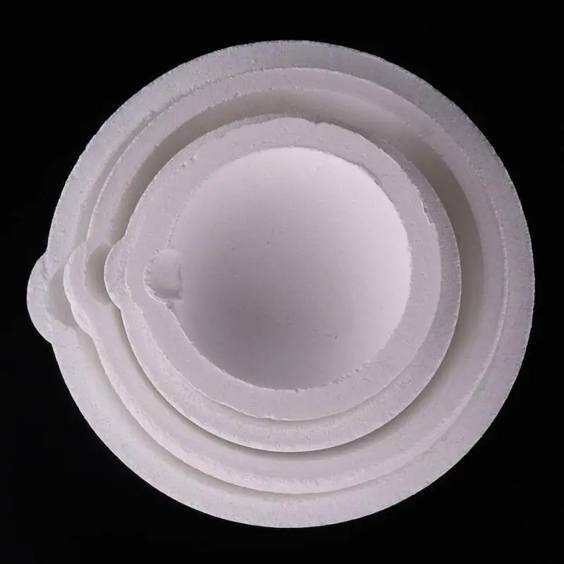 100g-10000g High Temperature Quartz Silica Melting Crucible Dish Bowl Pot Casting Golden Silver Metal Jewelry casting container melting crucible