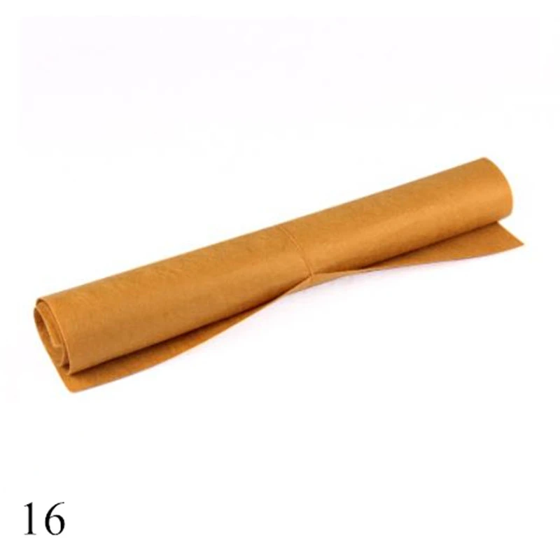 16 50*40 см Нетканая войлочная ткань DIY Ручная работа материал швейные изделия аксессуары для детей детский сад первой необходимости 21 Цвета - Цвет: 16