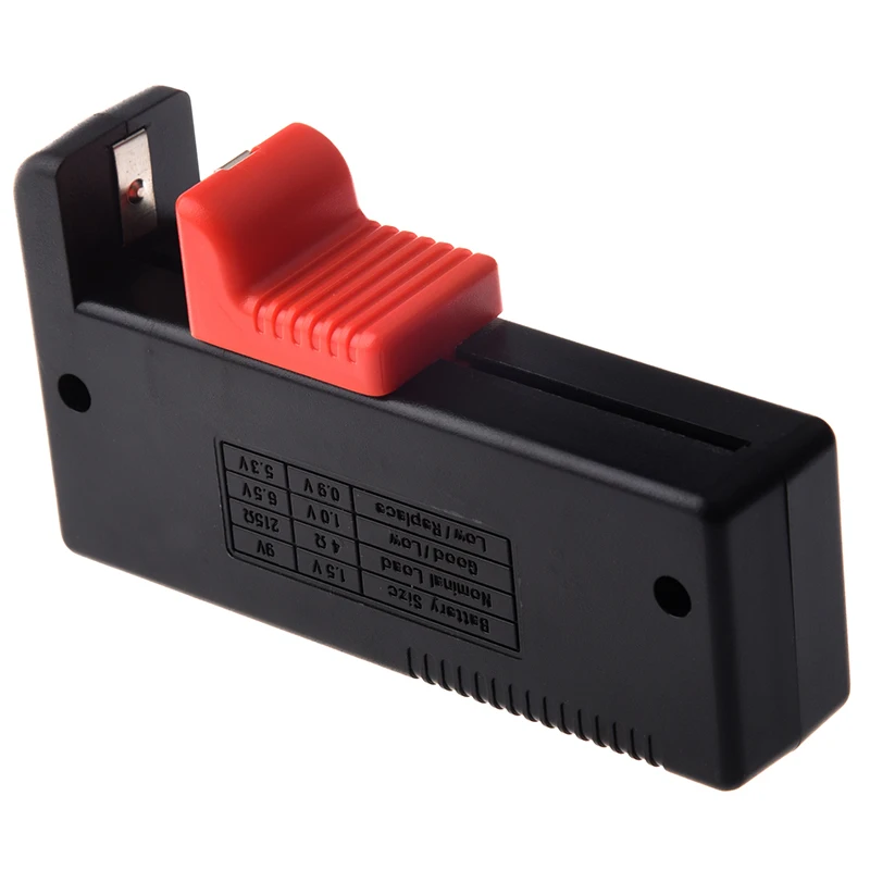 Универсальный тестер для батарей AA/AAA/C/D/9 V/Button Cell Batteries-Black Pakage в комплекте Универсальный Синий ремешок на шею