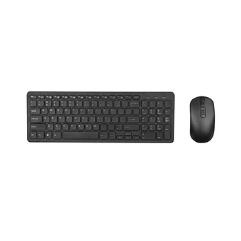 

2.4G Optical Wireless Keyboard Mouse Kit Wireless Mouse Usb Receiver Combo For Pc Laptop Portable Ultra Thin Office Suit