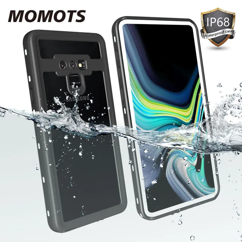 Водонепроницаемый ударопрочный чехол momot для Samsung Galaxy Note 8 9 10 Plus с полным