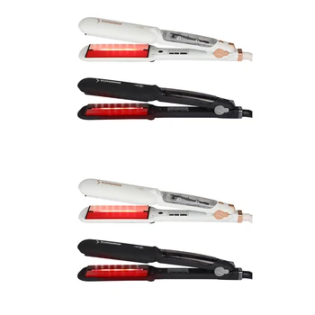 

2Inch Board Steam Hair Straightener Infrared Hair Comb Straight Steam Function