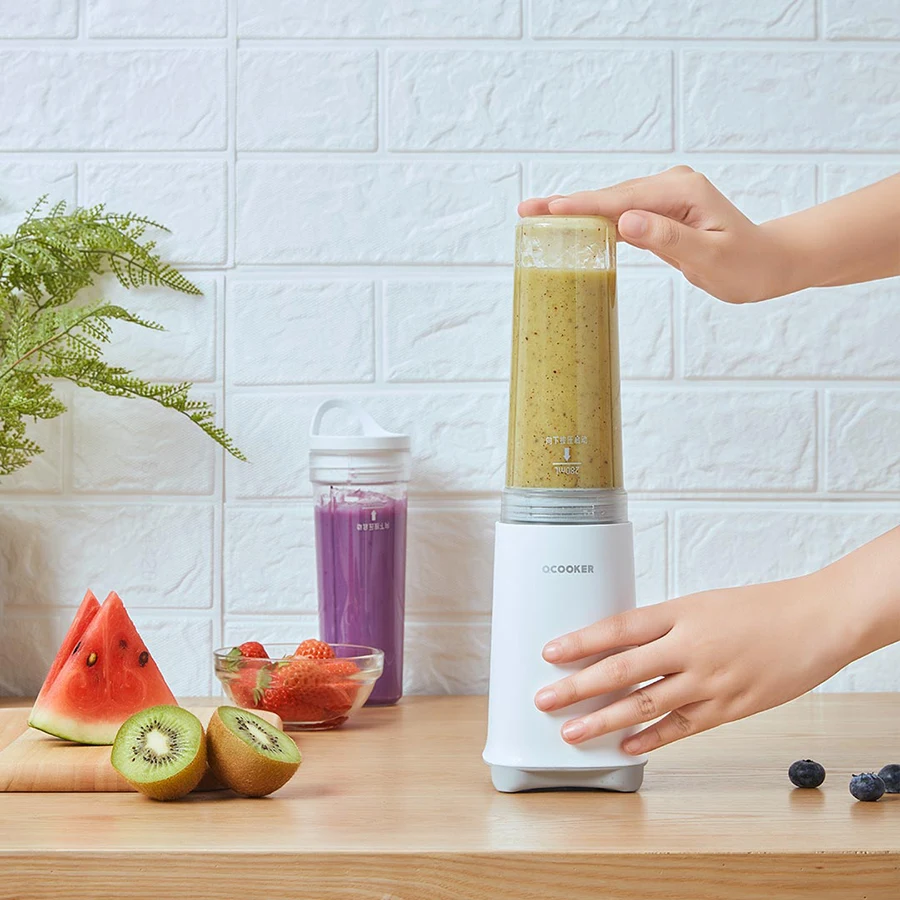 Новинка QCOOKER блендеры Электрическая Кухня мини миксер портативный комбайн для