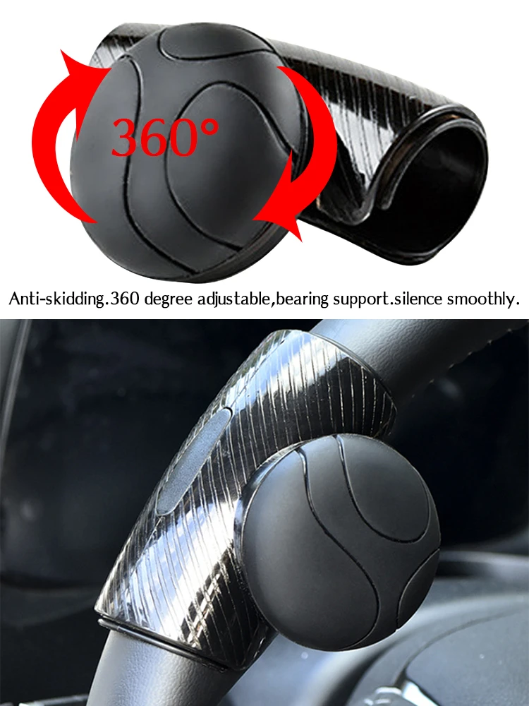 Ondenkbaar Walging focus Auto Stuurwiel Spinner Knop Power Handvat Bal Handbediening Bal Auto Grip  Knop Draaien Helper Deel Auto Auxiliary Booster bal|Stuurwielen en  stuurwielnaven| - AliExpress