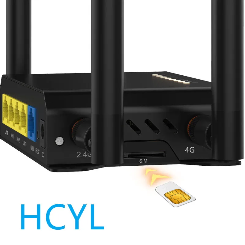 Openwrt-300Mbps-kablosuz-WIFI-SIM-kartl-Router-yuvas-PCI-E-mod-l-4-ayr ...