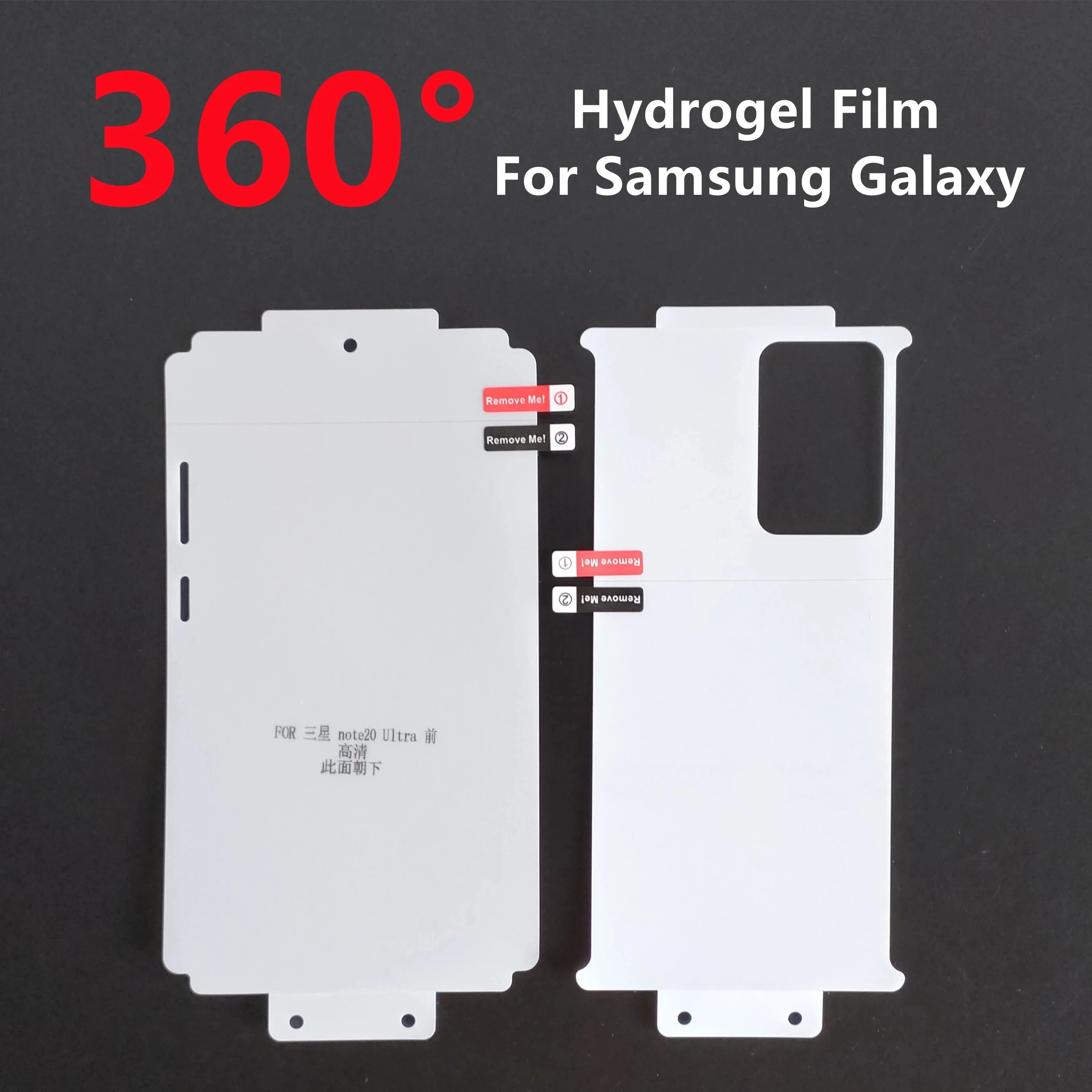 Гидрогелевая пленка на весь корпус 360 ° для Samsung Galaxy S22/S21/S20/S10/S9/S8 Plus/Note20 Ultra 10