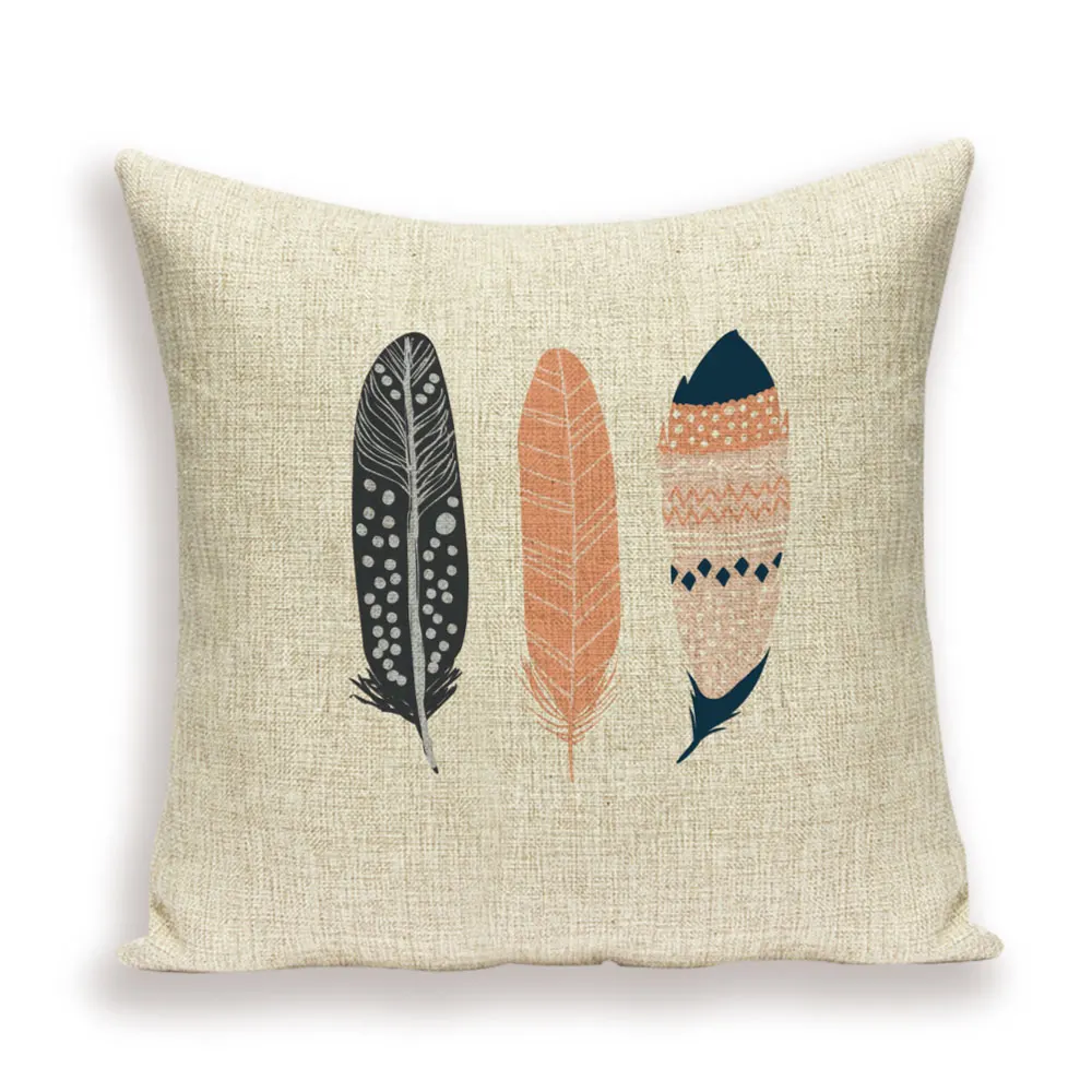 15876 Природа Цвет Наволочка на подушку перо воды Цвет наволочки белье Домашний Декор диванные подушки Чехол Cojines Decorativos Para диван - Цвет: 15876