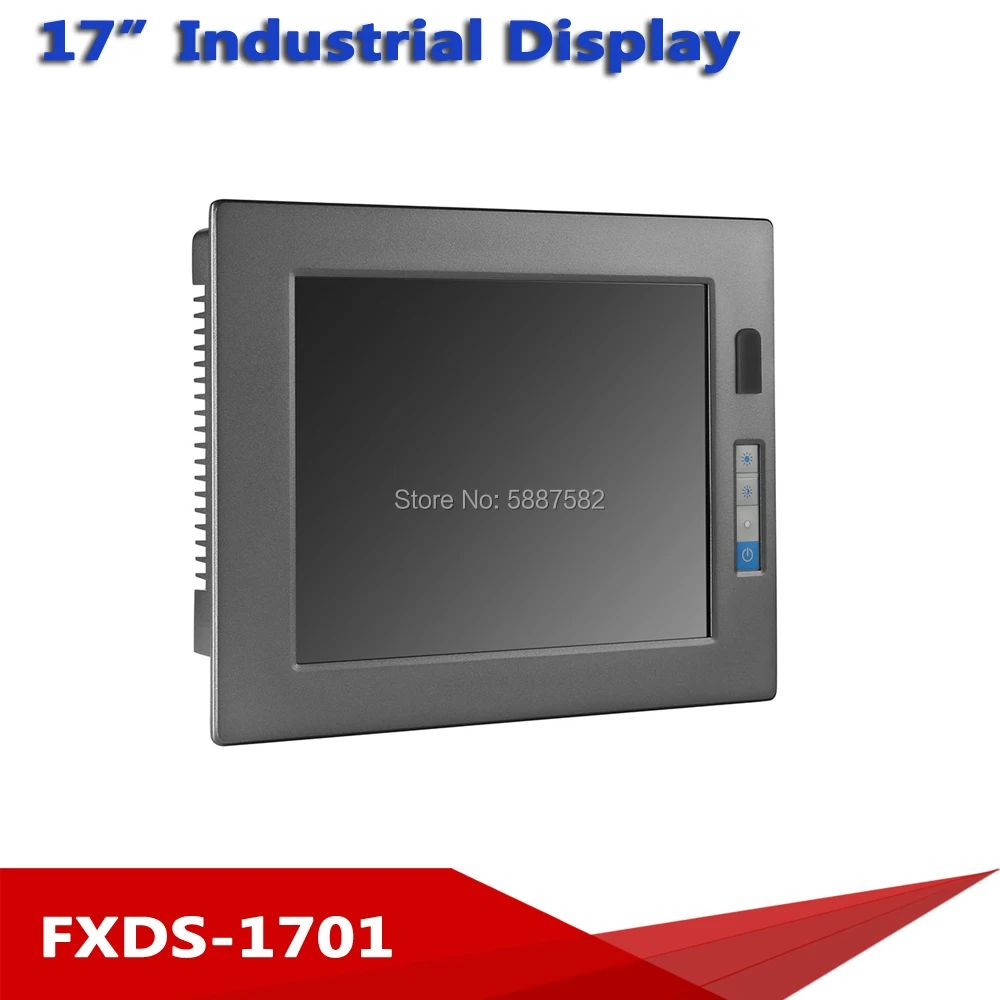 17 &quotдюймовый 1280x1024 4:3 VGA HDMI USB металлический корпус Встроенный резистивный