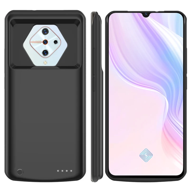 5000 мАч Силиконовый противоударный чехол для зарядного устройства Xiaomi Redmi Note 8 Pro
