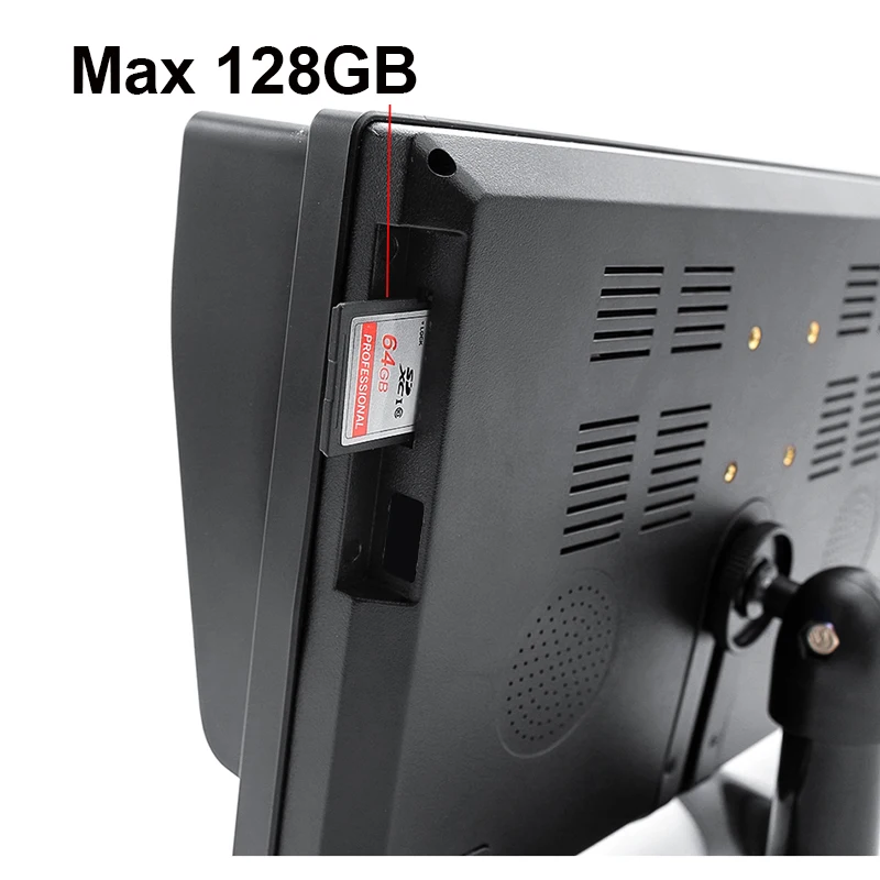 HD 1920x1080P 10.1 ġ IPS ũ Ʈ   DVR ڴ  , 2 ä  ĸ AHD ڵ ī޶