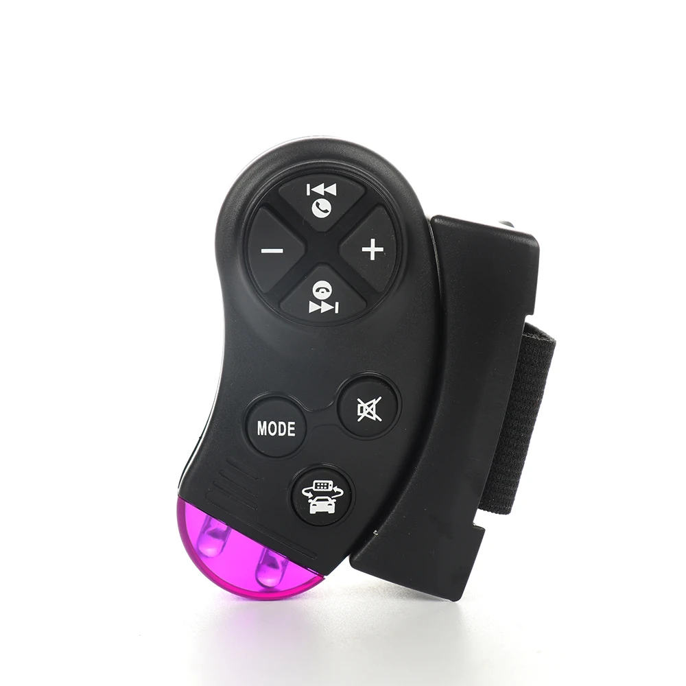 

1pcs Universal Steering Wheel Button Remote Control Key For Car Navigation Dvd Multimedia Music Player Android Car Radio
