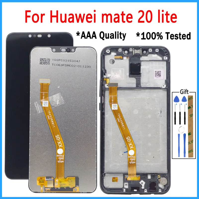 ЖК-дисплей 6 3 дюйма для Huawei mate 20 lite сменный дигитайзер сенсорного экрана |