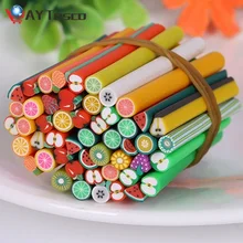 Tranches de fruits artificielles en argile, 10 pièces/ensemble, pour fournitures visqueuses/clous, pointes d'art, bâtons, jouets visqueux, remplissage DIY