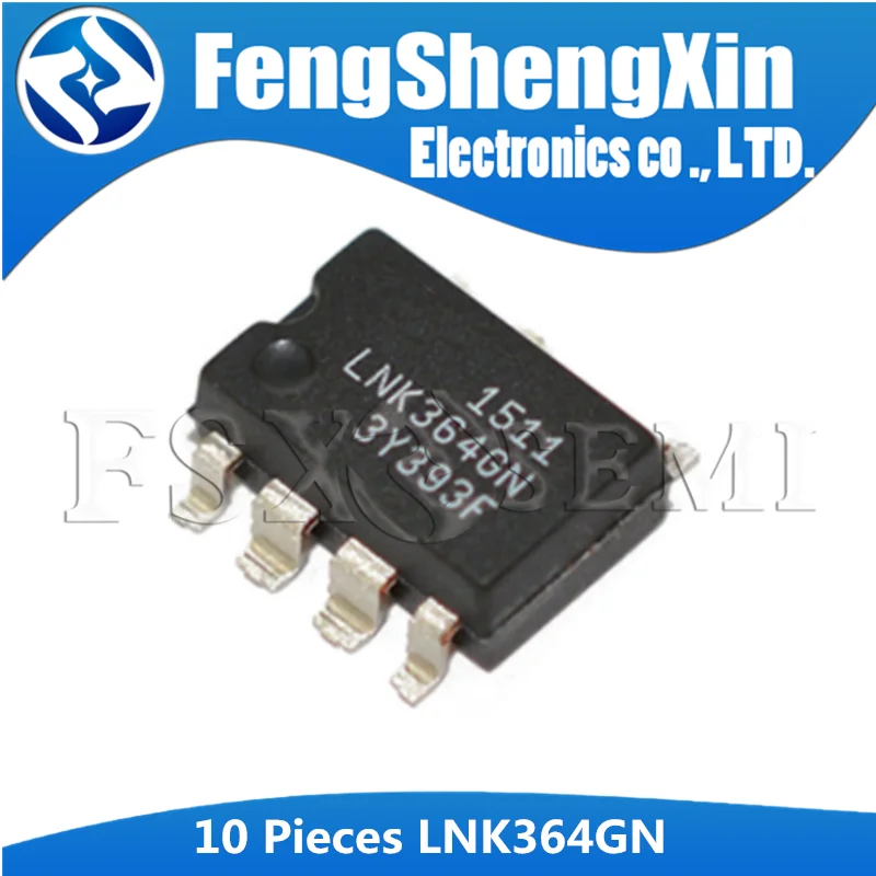 10 шт./лот LNK364GN LNK364 переключатель с низким энергопотреблением IC SOP-7 | Электронные
