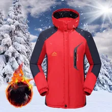 Женская горная Водонепроницаемая лыжная куртка, ветрозащитная дождевик, много карманов, теплая меховая подкладка, верхняя одежда для альпинизма, рабочая одежда для мужчин