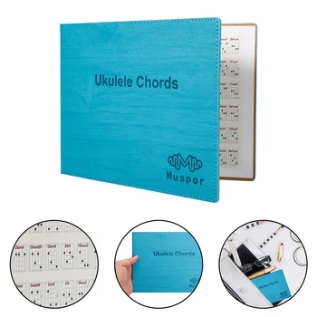

Chart Paperback Guide Notebook Beginner Ukulele Chord Book Musical Instrument No-nonsense Gift Practice Portable Learning Aid