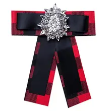 Новая мода, Корейская Женская Европа, США, преувеличенное большое имя, парфюм на подвеске ткань в клеточку, бриллиантовая женская мода