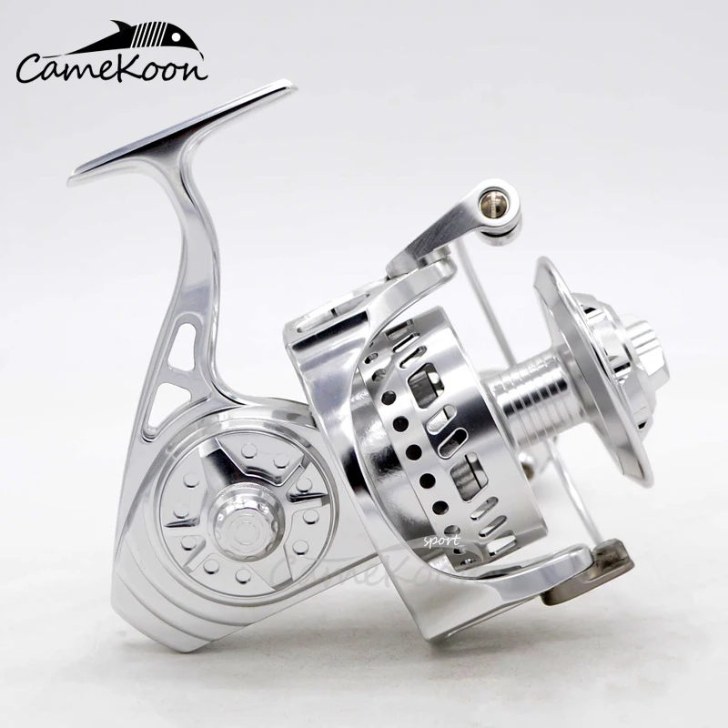 CAMEKOON Saltwater Casting Fishing Spinning Reels 5.1:1/5.5:1/4.3:1 Gear  Ratio 12/13 Bearings Super Smooth Jigging Offshore Coil - AliExpress