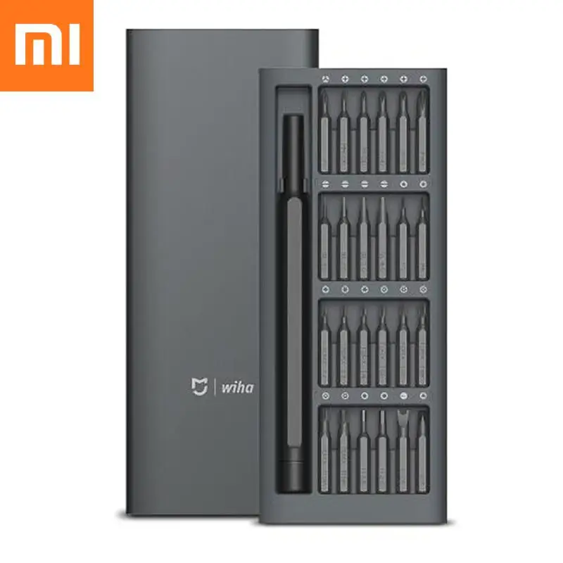 Набор отверток Xiaomi Mijia Wiha 24 в 1 комплект прецизионных магнитных насадок для