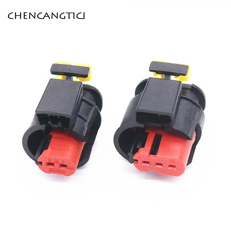 1 Set 2/3 Pin Tyco Connettore Cablaggio Automatico Sensore Sigillato Iniettore Carburante Bobina Di Accensione Presa Spina 284426-1 284425-1