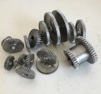 

free shipping 18pcs/set mini lathe gears , Metal Cutting Machine gears , lathe gears