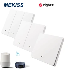 Best Price Smart switch light switch zigbee network mobile APP control compatible with Google Assistant Alexa voice control Interrupter Best Price Smart switch light switch zigbee network mobile APP control compatible with Google Assistant Alexa voice control Interrupter